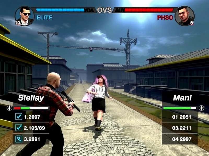 Elite vs Freedom gameplay running smoothly on PCSX2 emulator with high-definition graphics