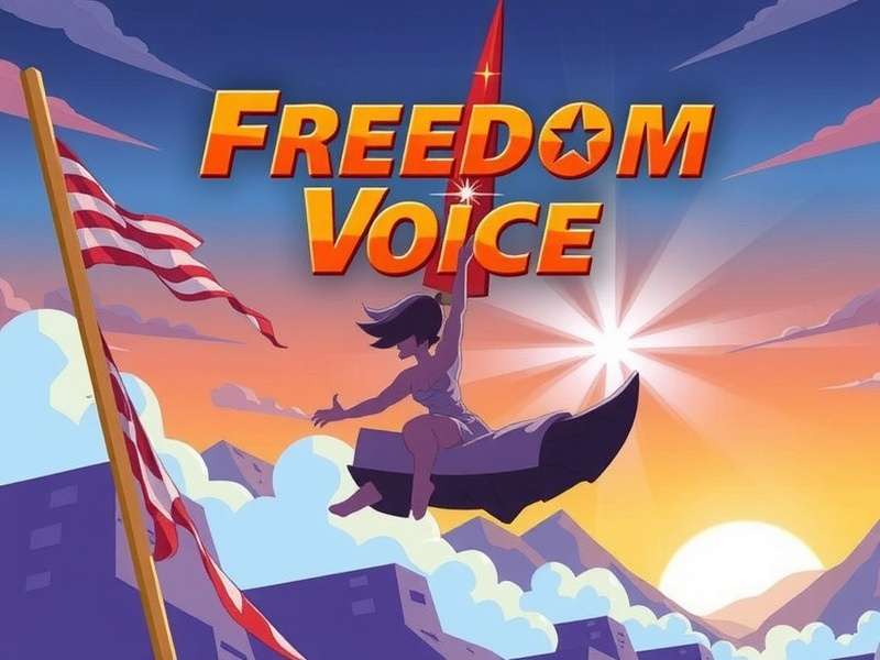 Visual metaphor showing a stylized battle between organized elite players and diverse freeform players in a game world