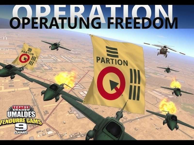 Operation Enduring Freedom gameplay screenshot showing tactical combat