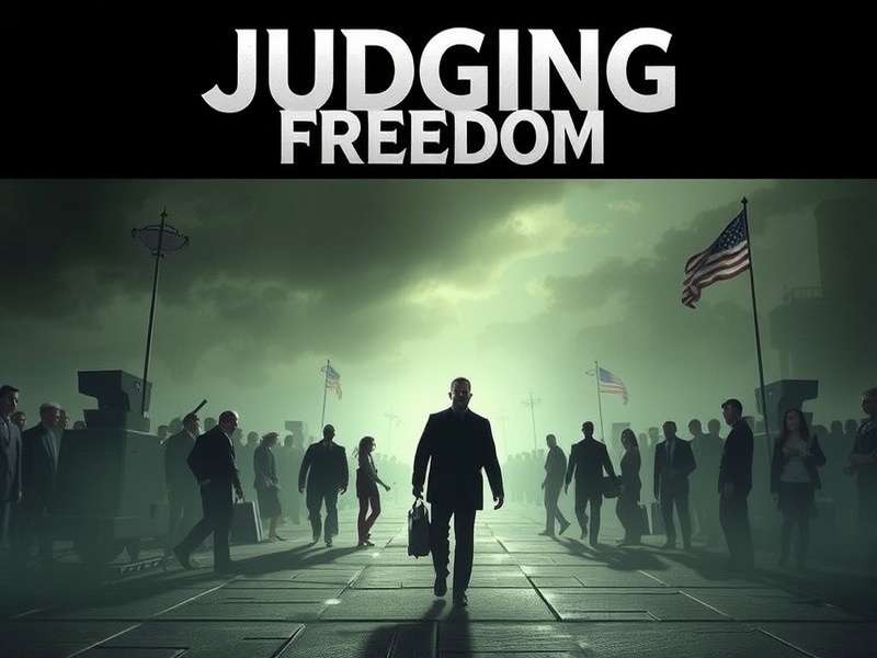 Screenshot analysis of Judging Freedom YouTube channel interface and content