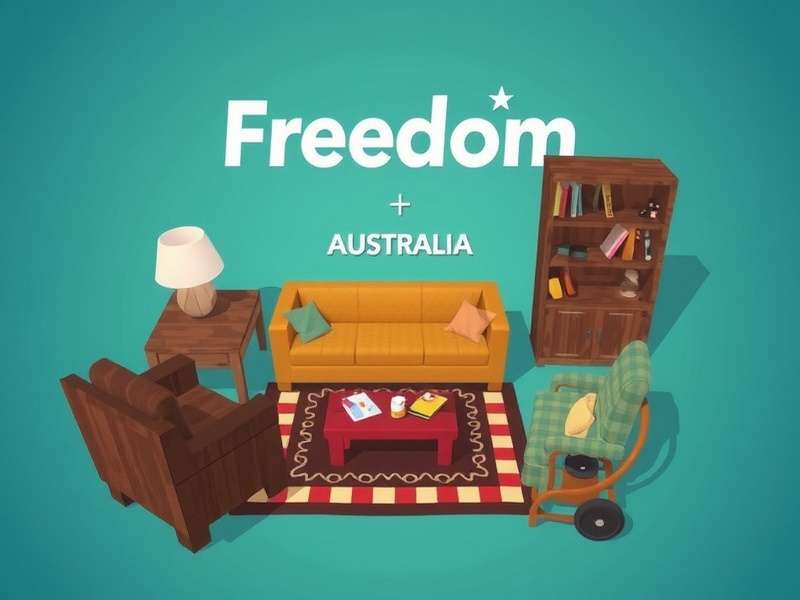 A professional gaming setup inspired by Freedom Furniture Australia ergonomic design, featuring Elite vs Freedom gameplay on monitor