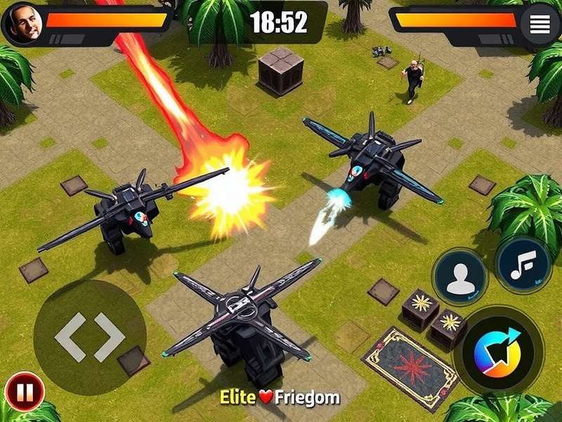Elite vs Freedom PC Gameplay Screenshot showing intense battle