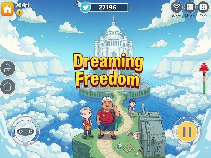 Dreaming Freedom gameplay scene showing elite and freedom factions