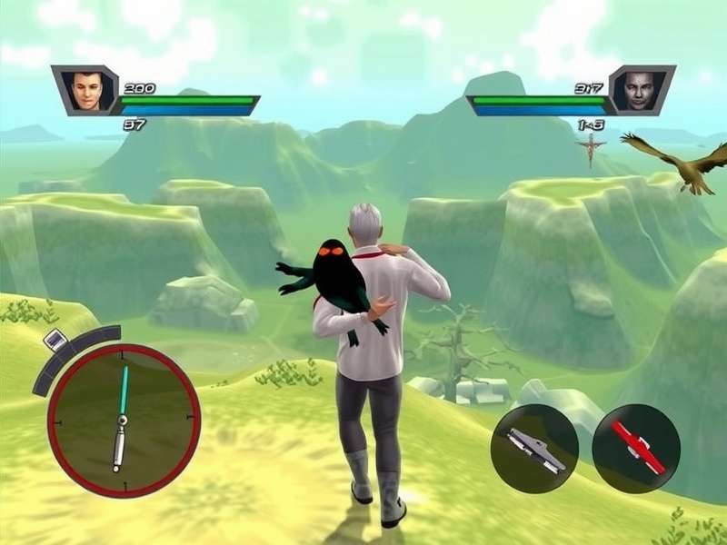 Elite vs Freedom PCSX2 Gameplay Screenshot with HUD