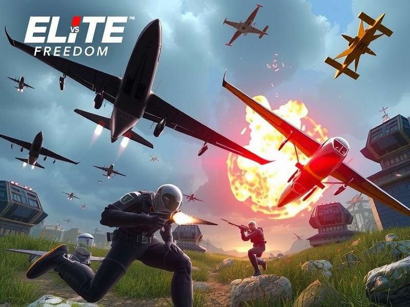 Elite Vs Freedom gameplay on Pcsx2 at 4K resolution showing combat scene