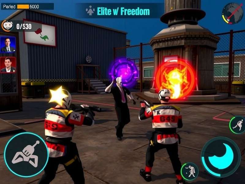 Elite Vs Freedom gameplay banner featuring Reddit community and PCSX2 setup